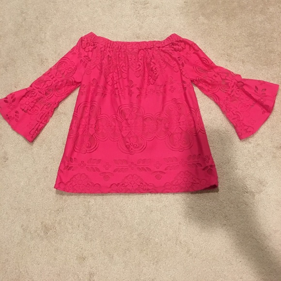 New York & Company Pink Blouse - Picture 3 of 5