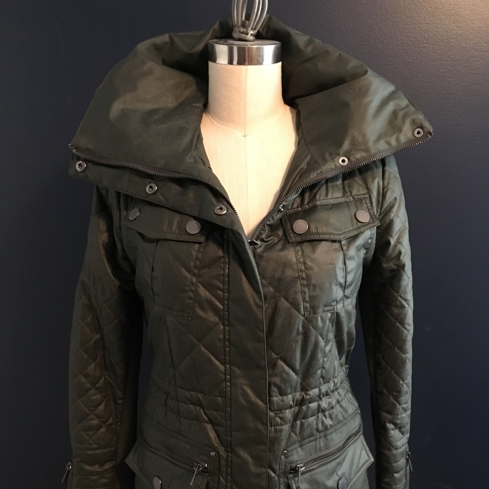 BCBG MaxAzria Olive Green Jacket