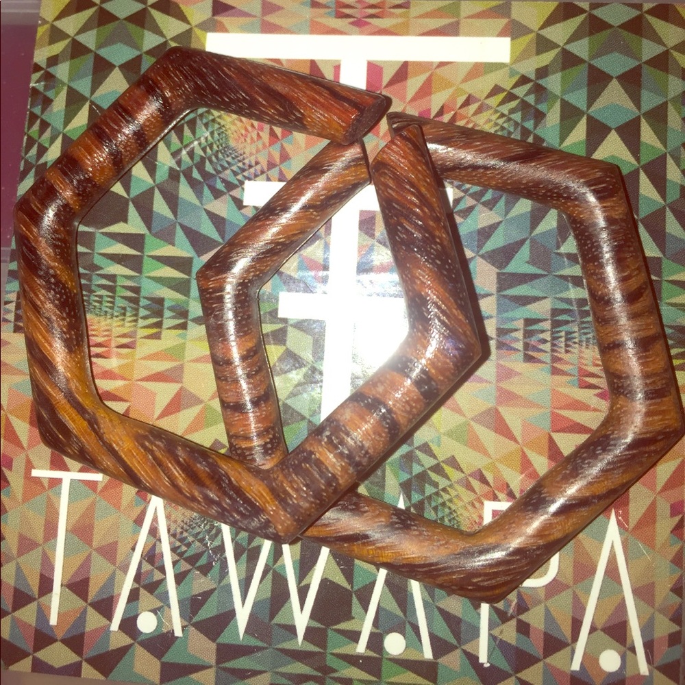 0g “tiger” wood hoops 🐯