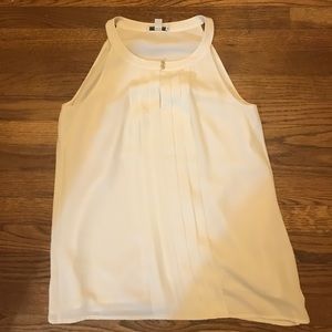 Banana Republic Sleeveless White Blouse Size 8