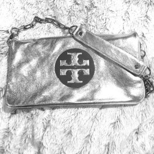 Tory Burch large clutch handbag