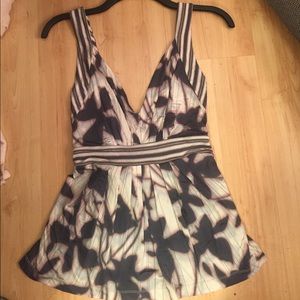 BCBGMAXAZRIA patterned tank top BCBGMAXAZRIA patterned tank top