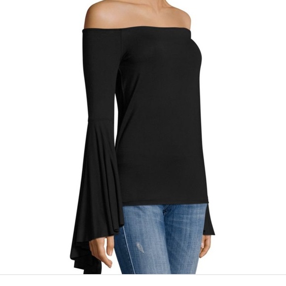 Free People Tops - We The Free, Small, Black, Off The Shoulder
