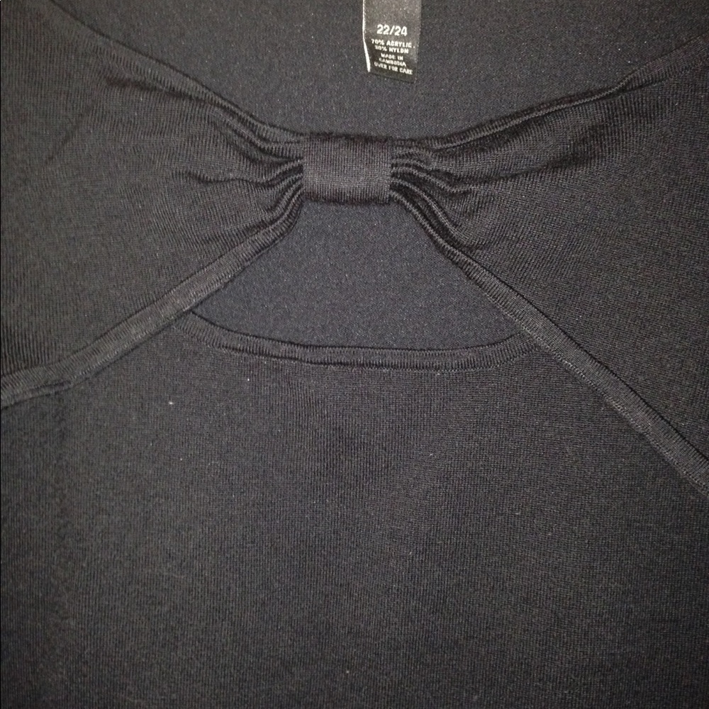Lane Bryant sweater with neck detail