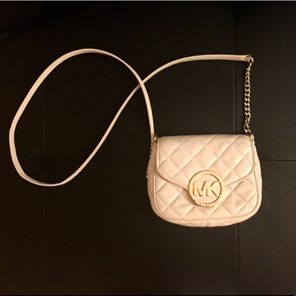 Michael Kors Leather Crossbody Bag (Small)