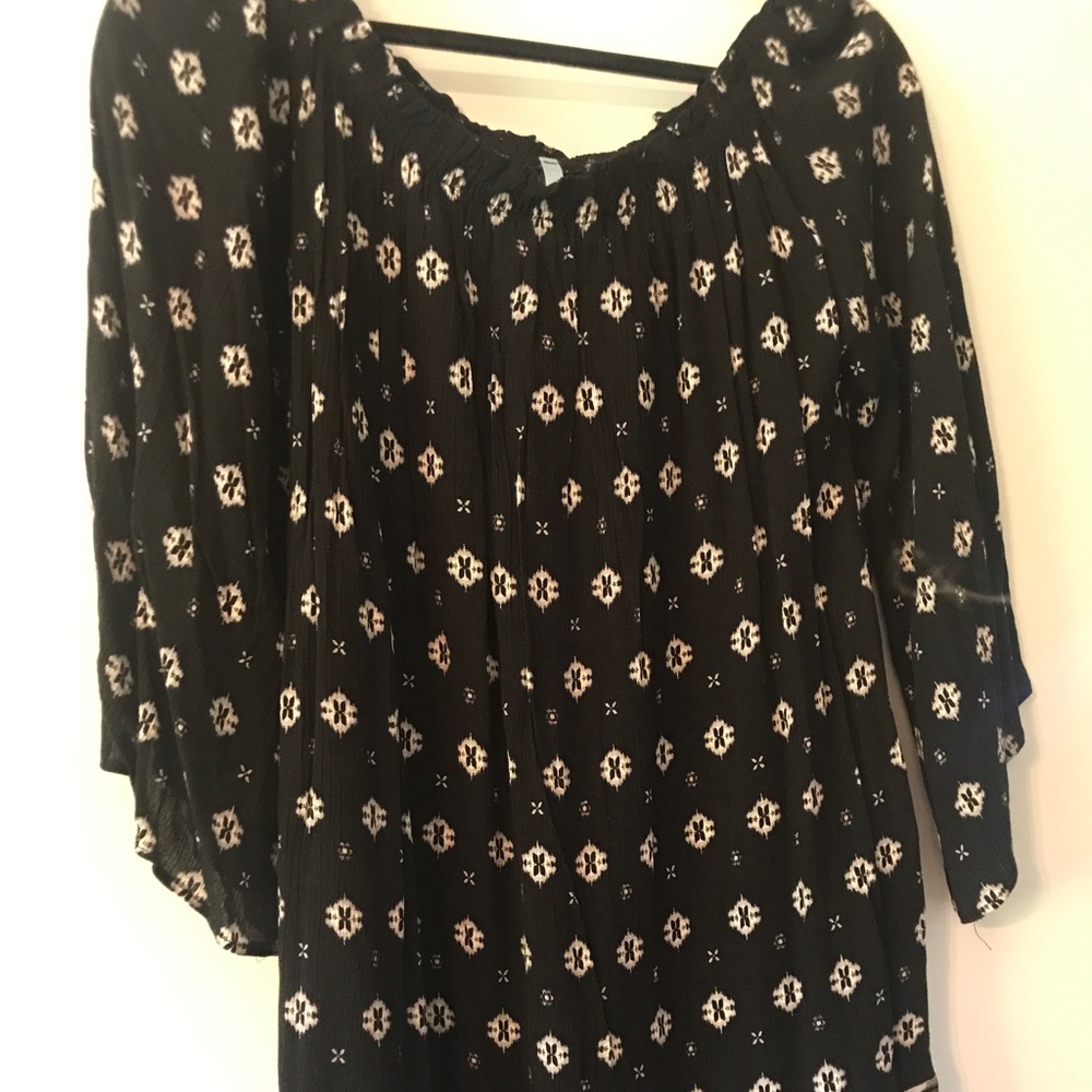 Off the shoulder dress