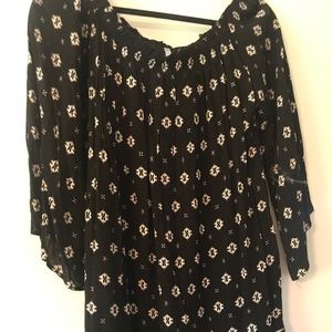 Off the shoulder dress