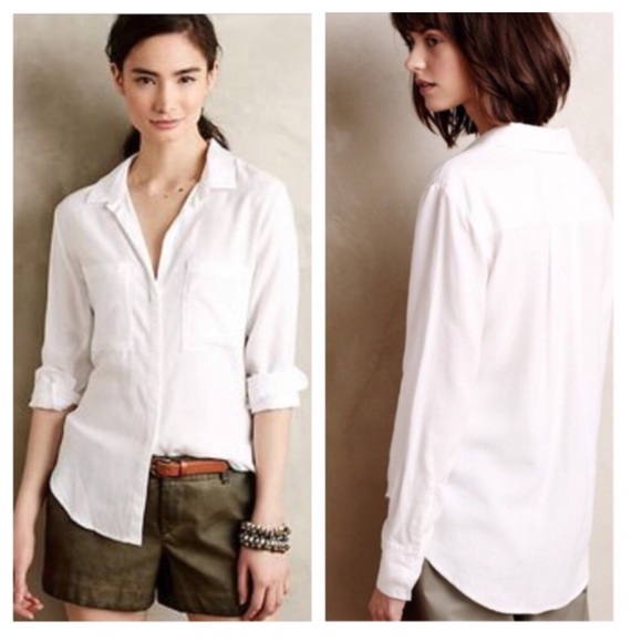 🆕Anthropologie Cloth & Stone Buttondown.  NWOT. - Picture 2 of 4