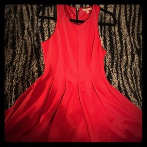 Red "Lined" Dress 👗