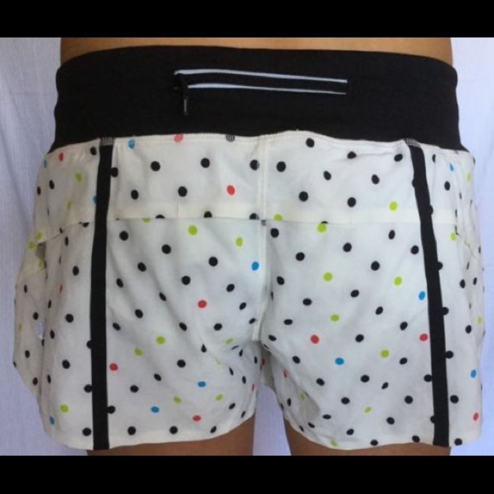 Lululemon Speed Shorts- Seawheeze shorts! Size 4