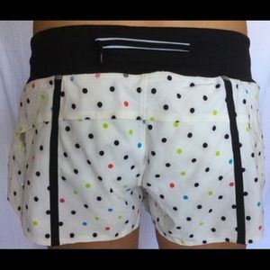 Lululemon Speed Shorts- Seawheeze shorts! Size 4