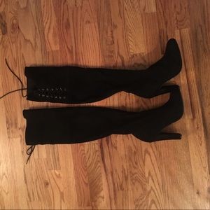 Black Over the Knee Boot