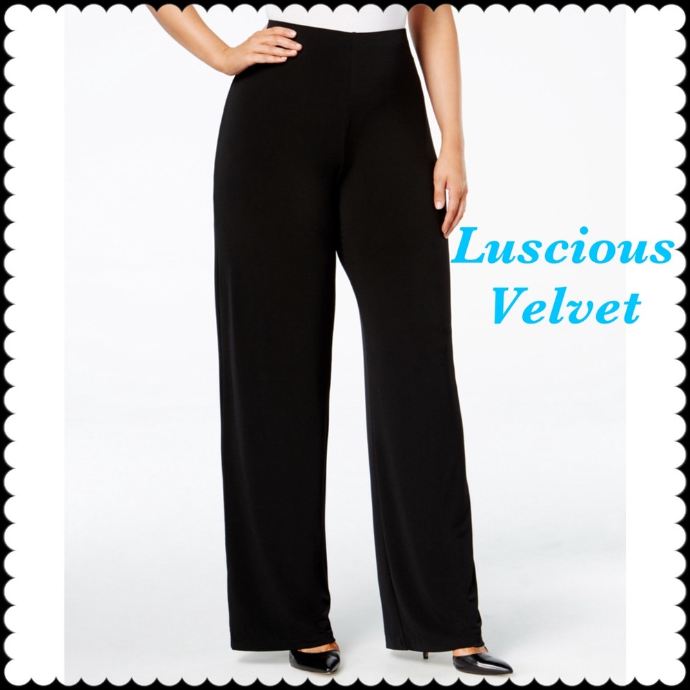 Plus size velvet pants, NWOT