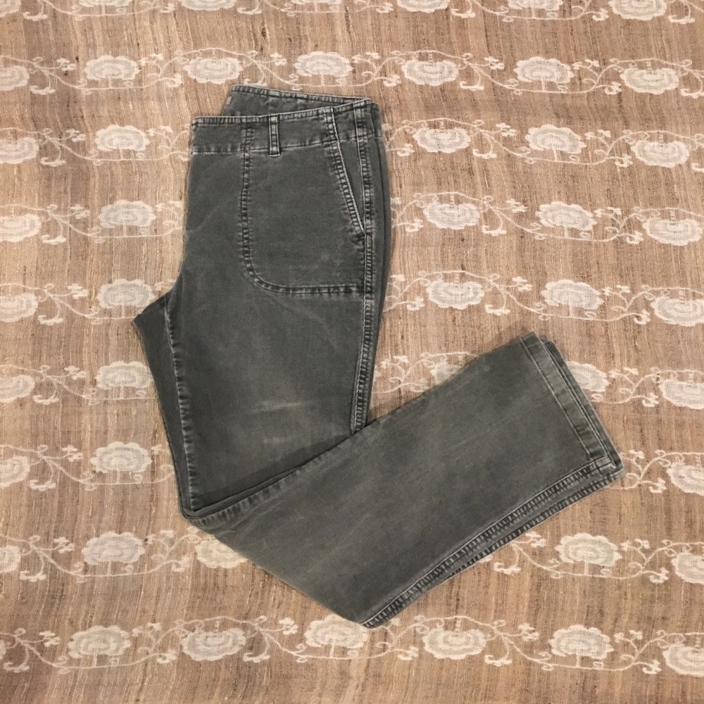 J. JILL CORDUROY PANTS IN OLIVE