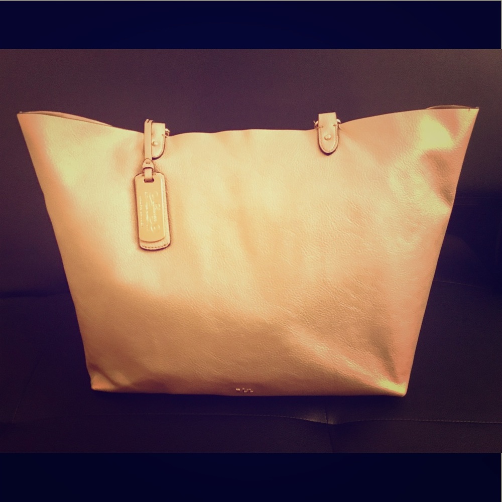 Gold Ralph Lauren Tote (large)