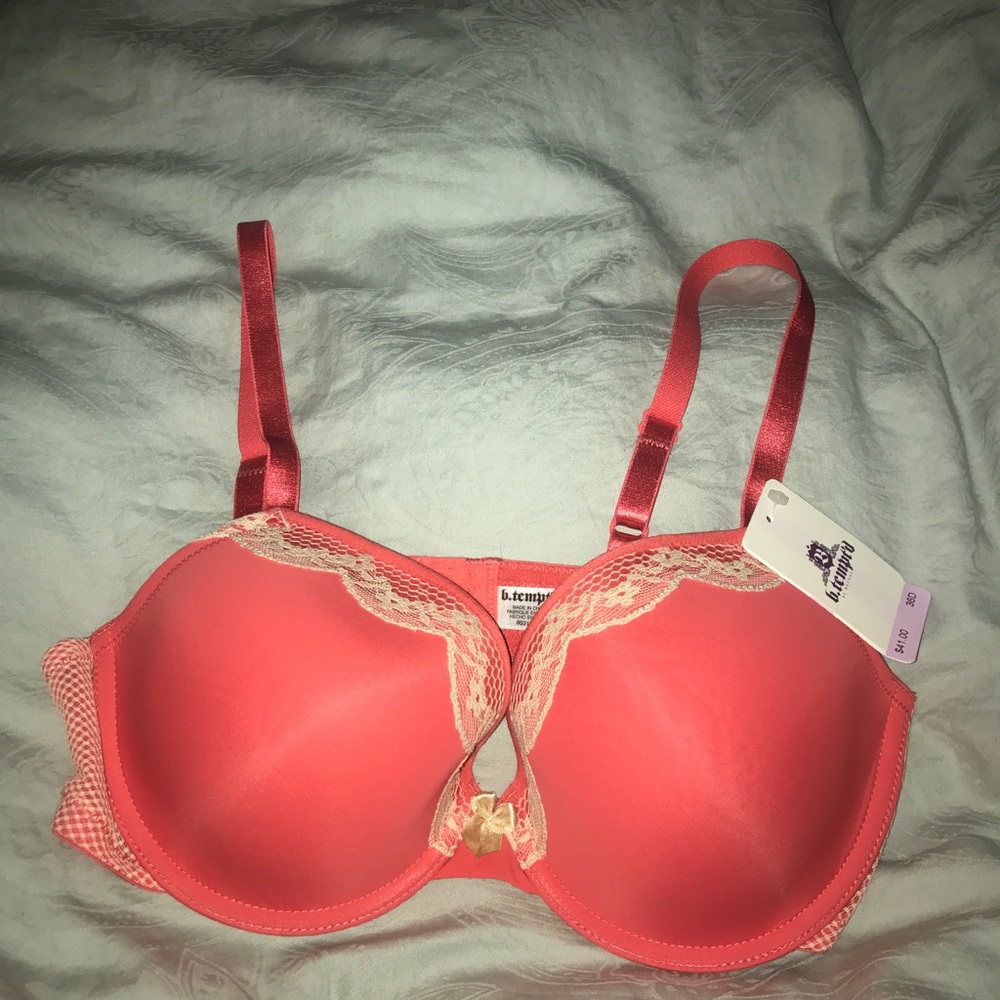 B.Tempted Coral bra