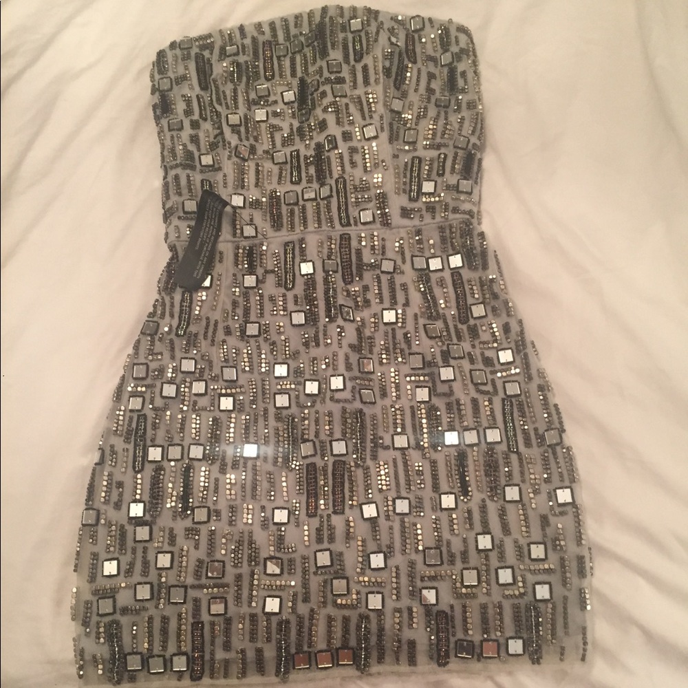 Top shop nwt beaded dress