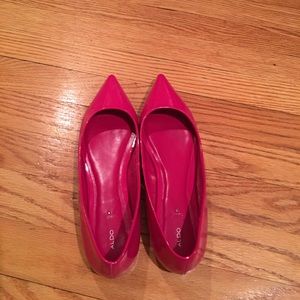 Pink Aldo Flats