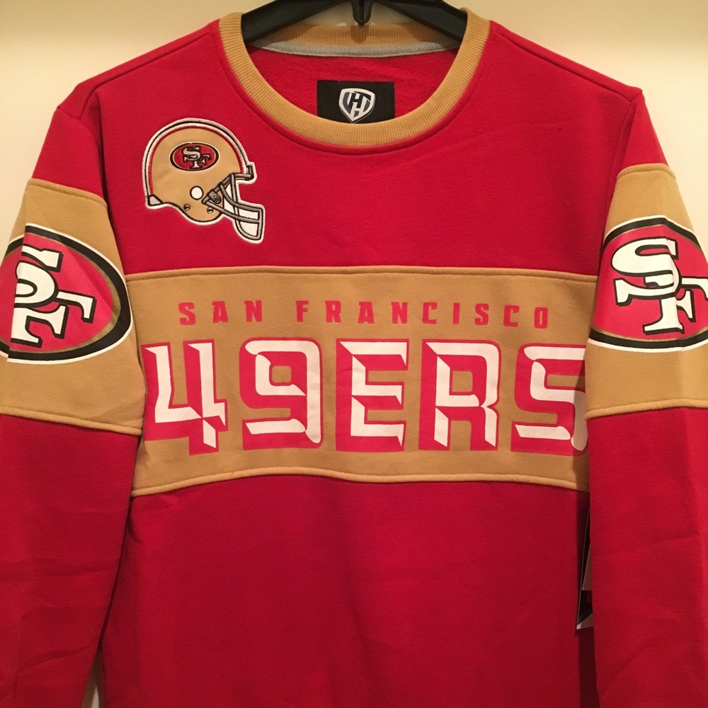 San Francisco 49ers Crewneck by G-III NFL Licensed