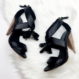 Kate Spade Saturday Black Tassel Heels Kate Spade Saturday Black Tassel Heels