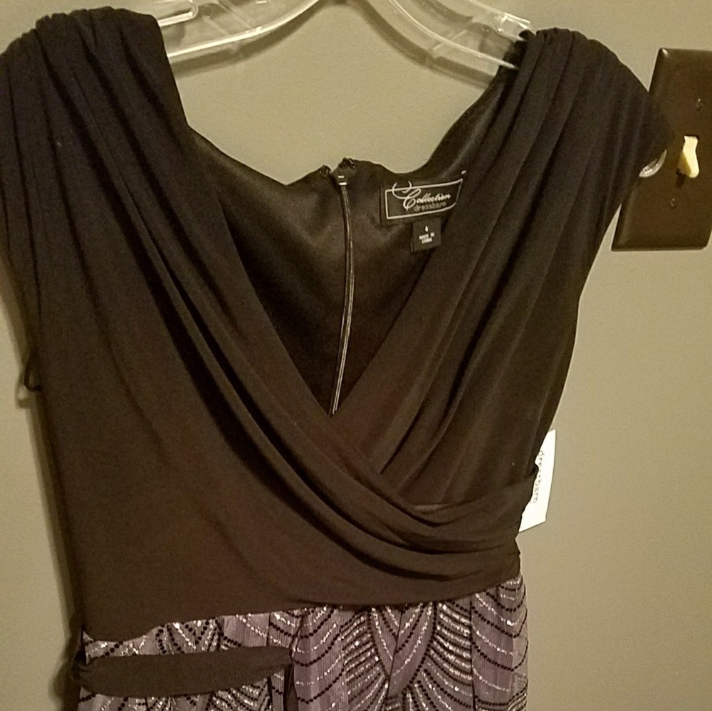 Black party dress NWT