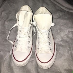 White High Top Converse