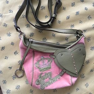 Juicy Couture pink & green purse Juicy Couture pink & green purse
