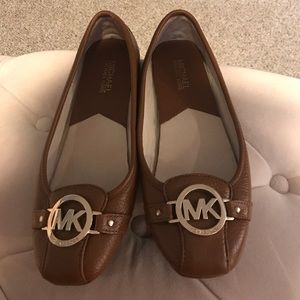 MK brown flats