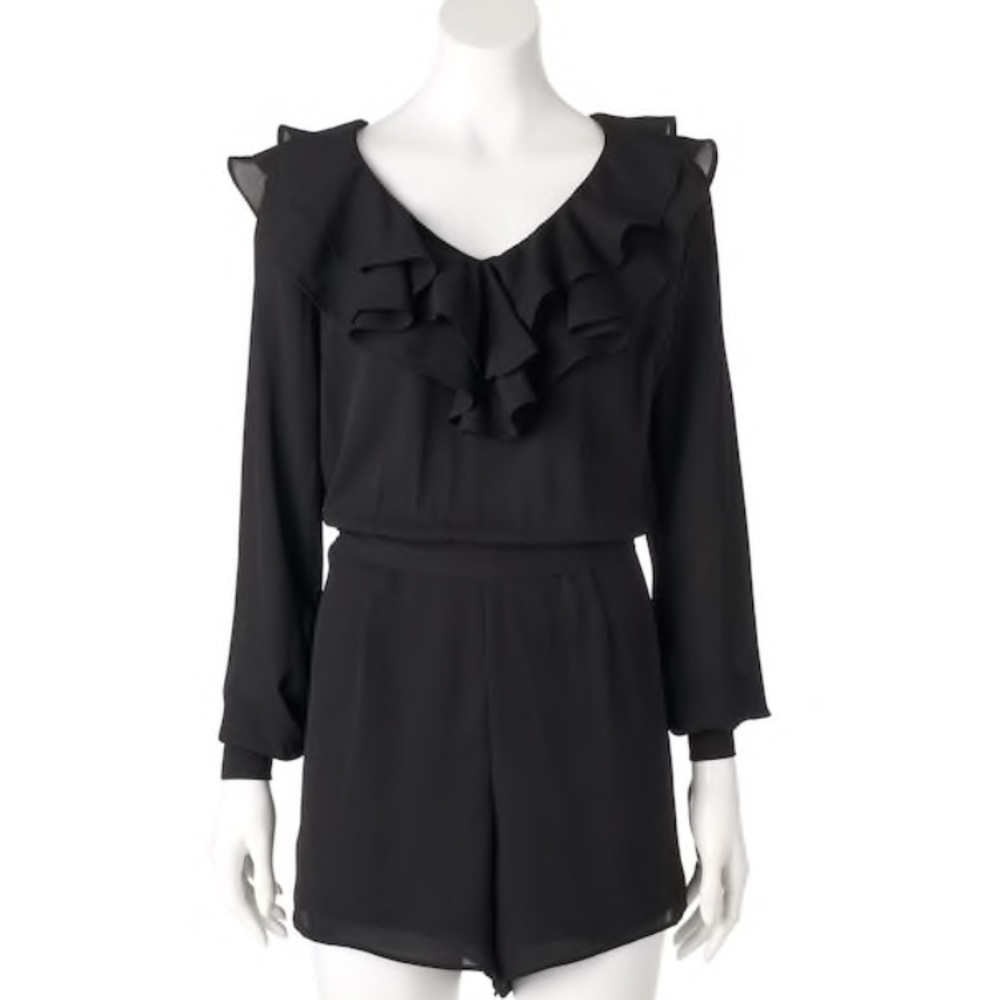 Jennifer Lopez Ruffle Romper