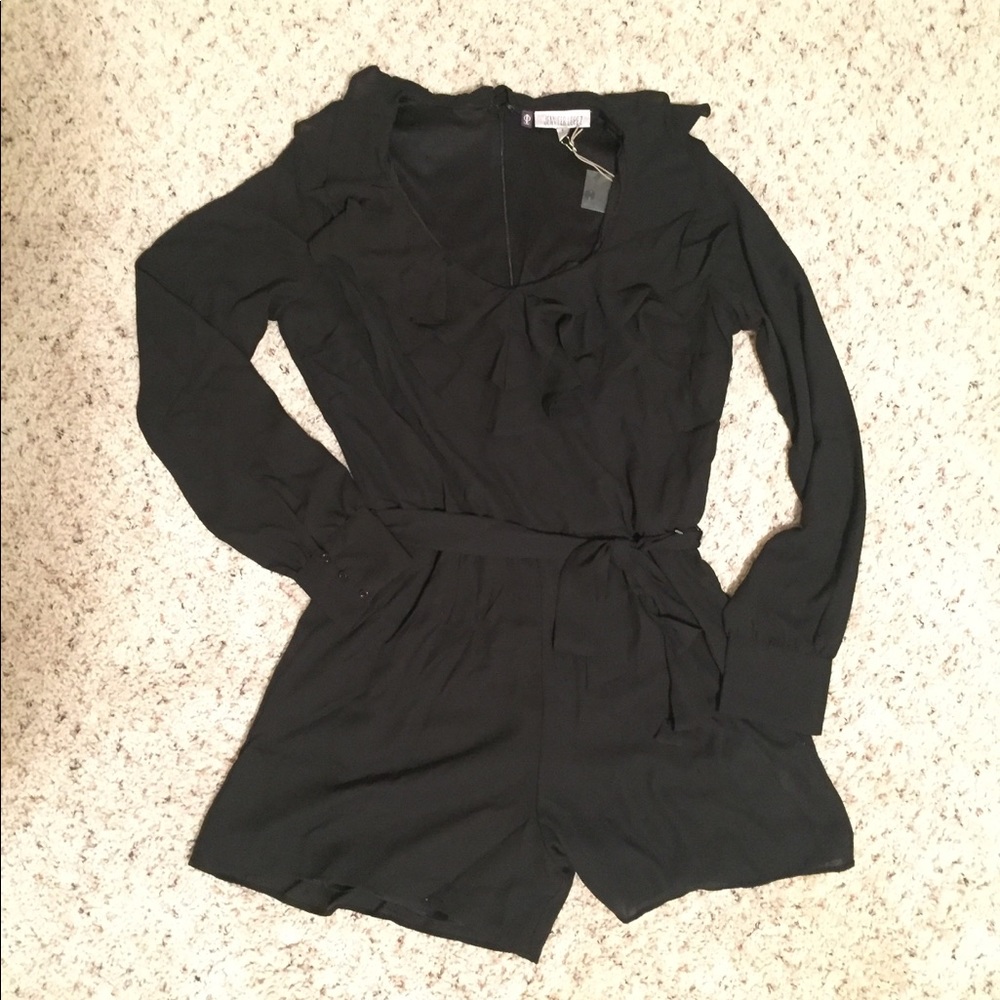 Jennifer Lopez Ruffle Romper - Picture 3 of 7