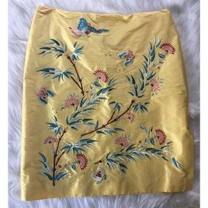 Silk Ralph Lauren Black Label Skirt