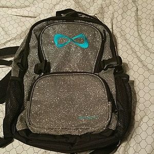 Small Nfinity Glitter Backpack
