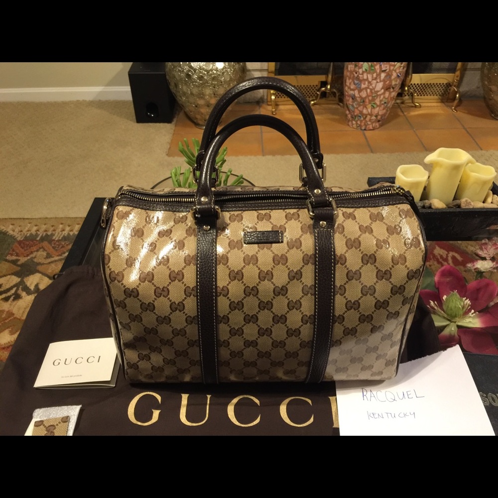 Authentic gucci boston