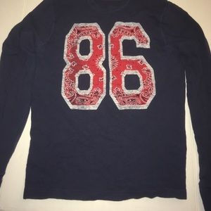 Bandanna 86 navy blue thermal