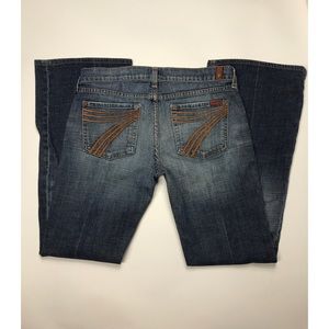 7FAM Wide Leg sz 28 DOJOS 7 For All Mankind 7FAM Wide Leg sz 28 DOJOS 7 For All Mankind