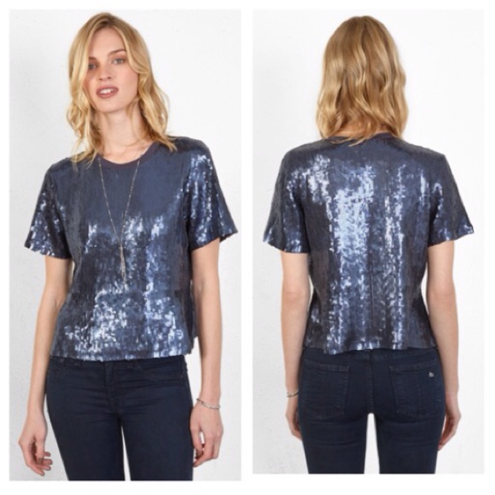 🍃💕NWT Chan Luu Dulce Sequin Blouse