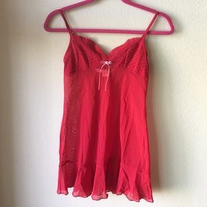 NWOT [Victoria's Secret] Red Teddy Lingerie Small