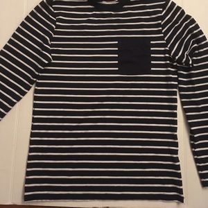 Another influence stripe long sleeve tee