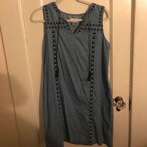 casual denim dress