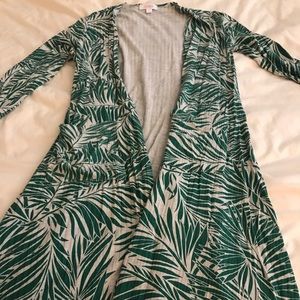 Small stretchy LLR *unicorn* palm leaves Sarah