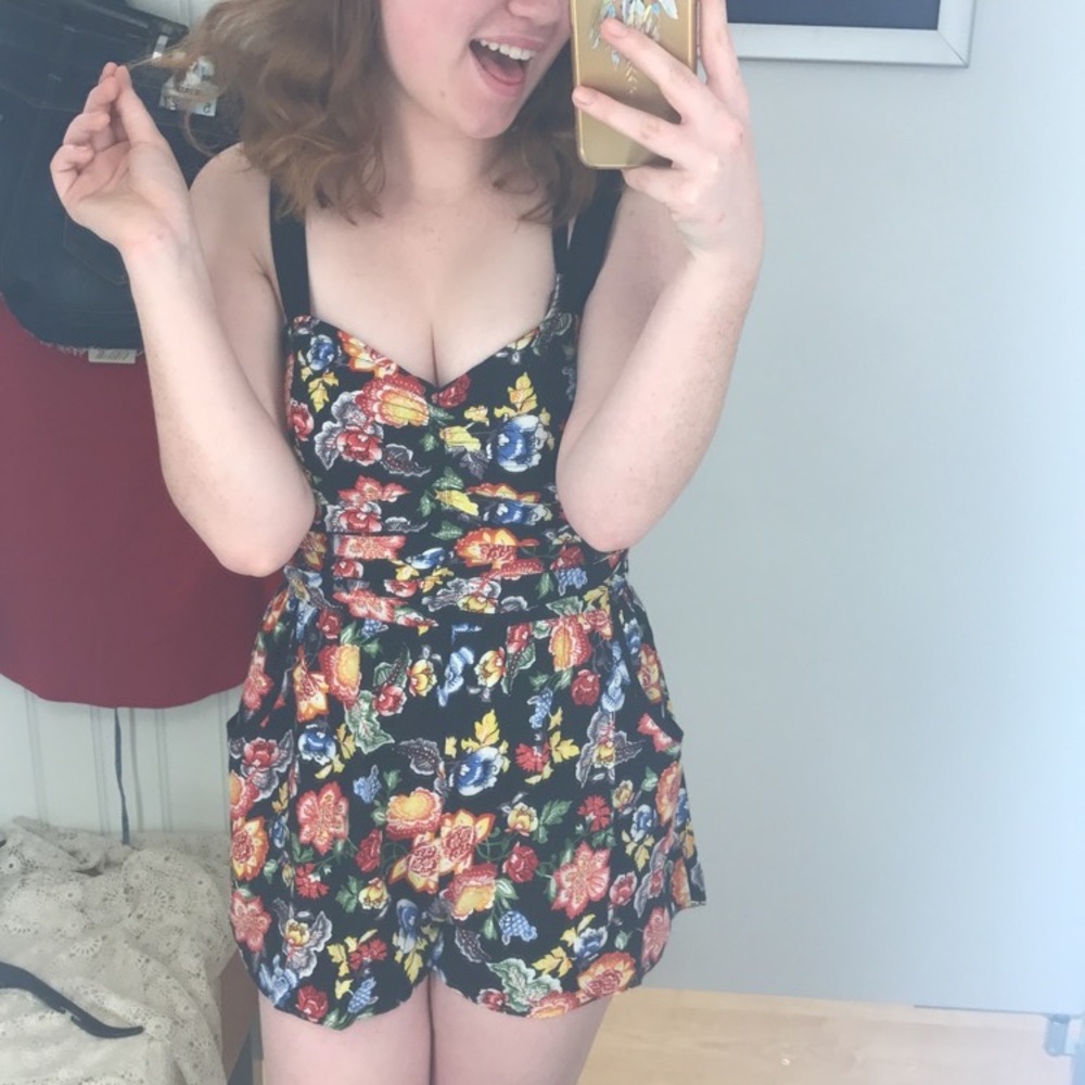 Floral Romper
