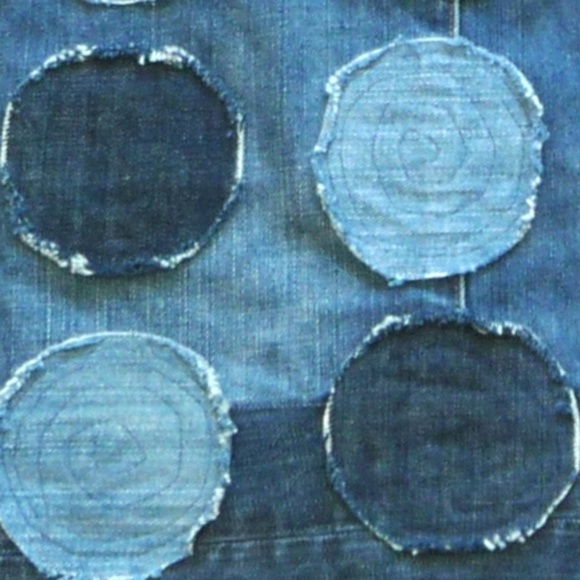 Hand Made Recycled Denims Tote Bag Purse OOAK - Picture 6 of 6