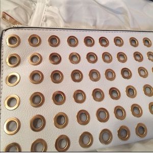 White and Gold Clutch