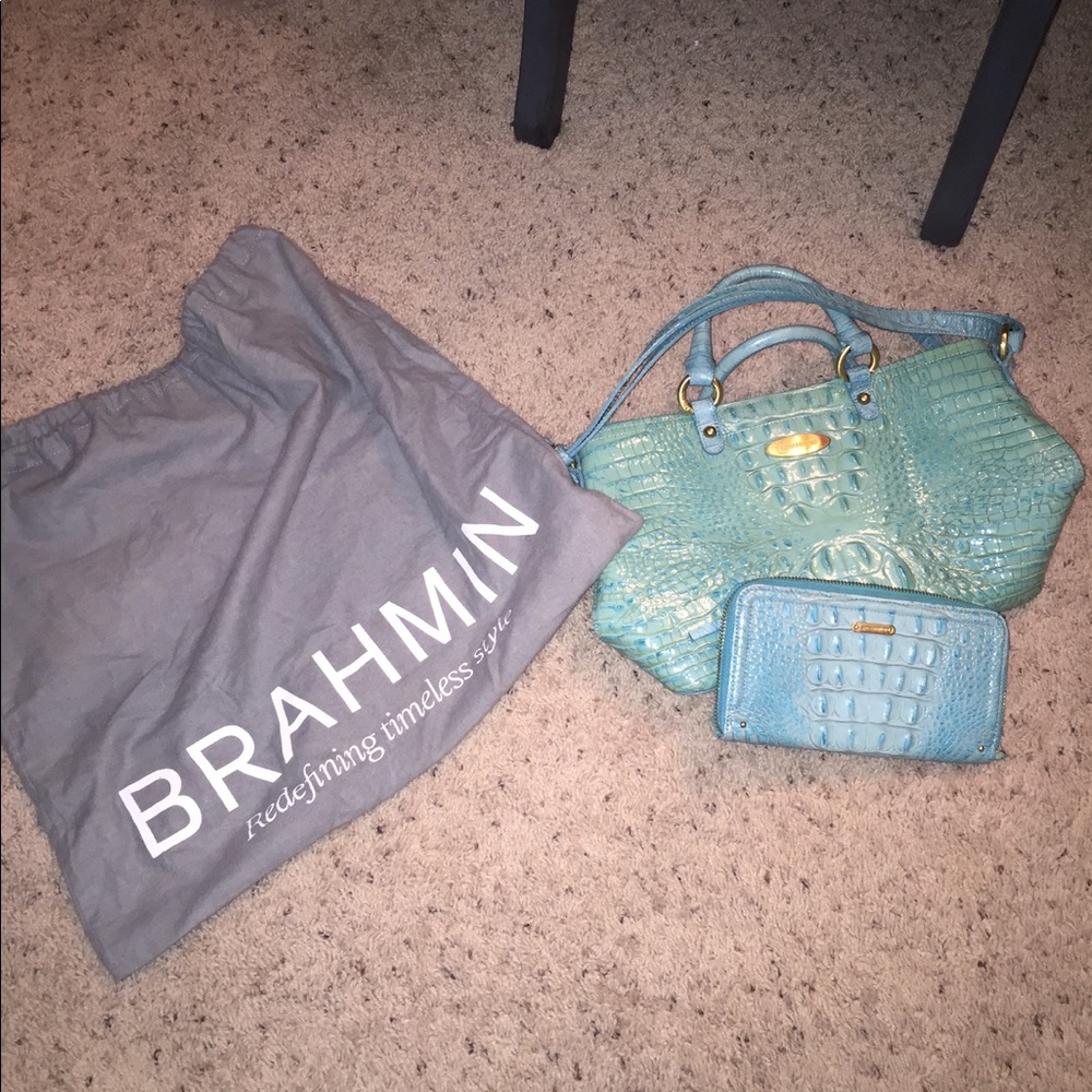 Brahmin purse and wallet