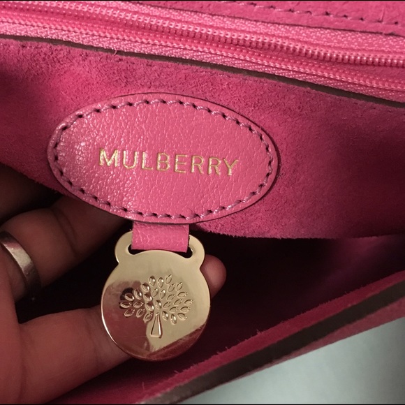 Mulberry Pink leather Crossbody bag - Picture 4 of 6