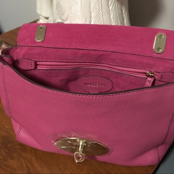 Mulberry Pink leather Crossbody bag - Picture 5 of 6