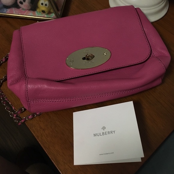 Mulberry Pink leather Crossbody bag - Picture 6 of 6