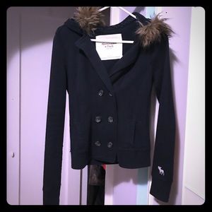 Abercrombie & Fitch Sweater - Navy