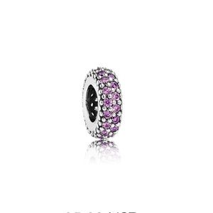 PANDORA purple spacer