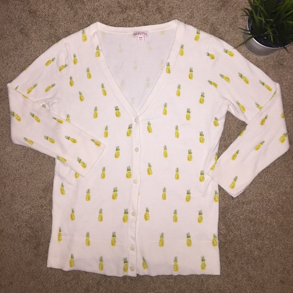 Pineapple Cardigan 🍍